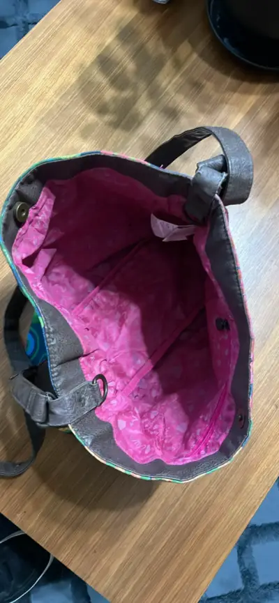 Bolso bandolera Desigual colorido con diseño único - miniatura 5