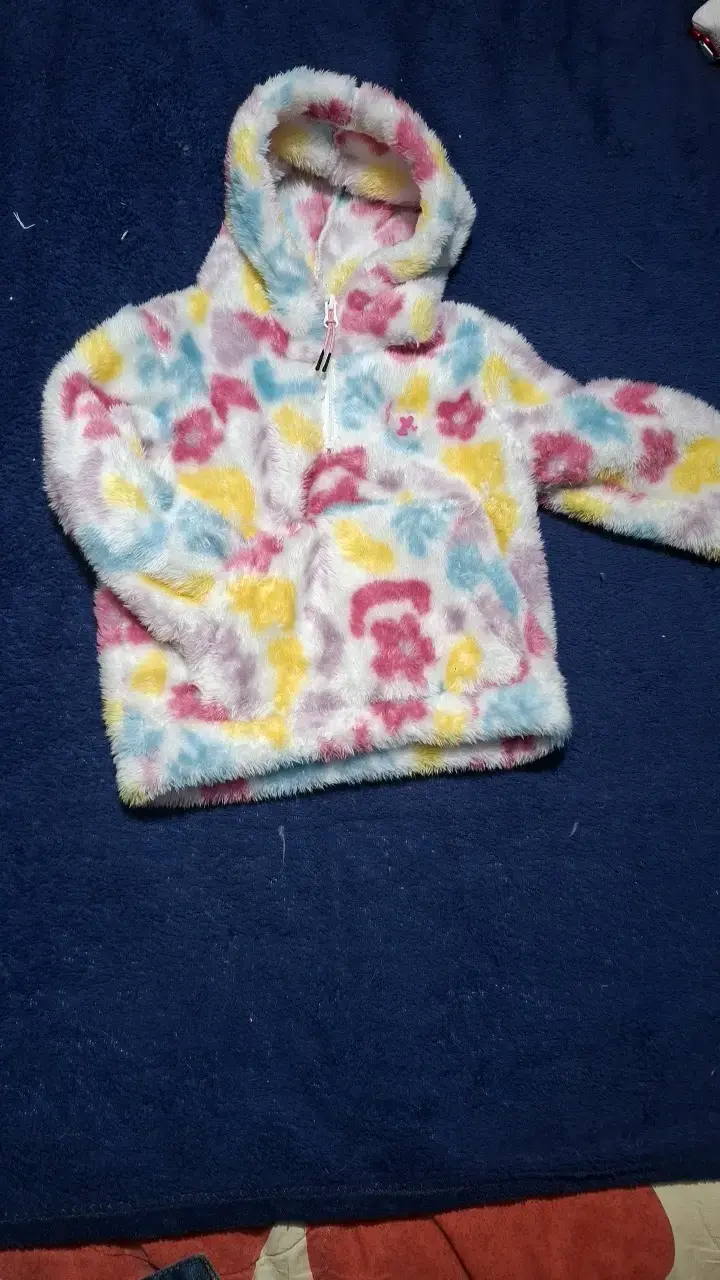 Polerón de Peluche Infantil Multicolor - 1