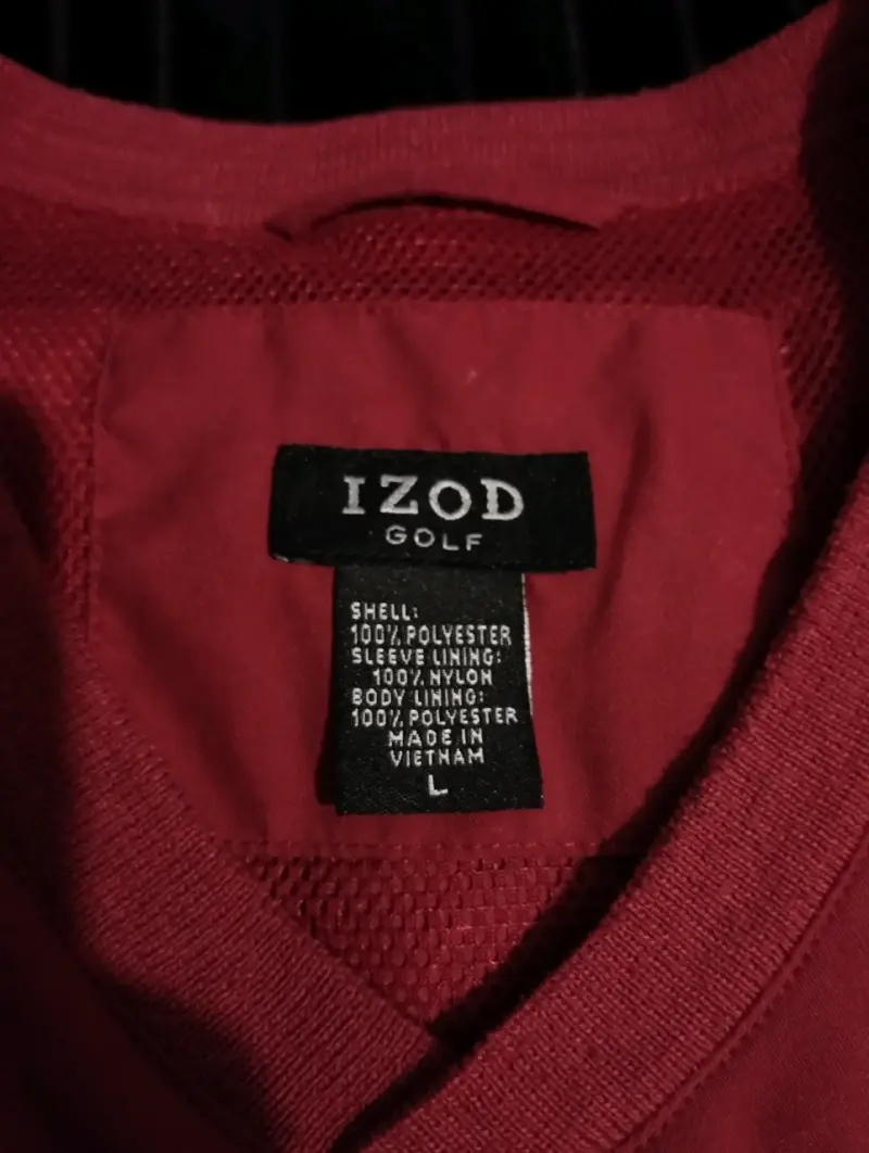 Polerón rojo Izod Golf para hombre - 3