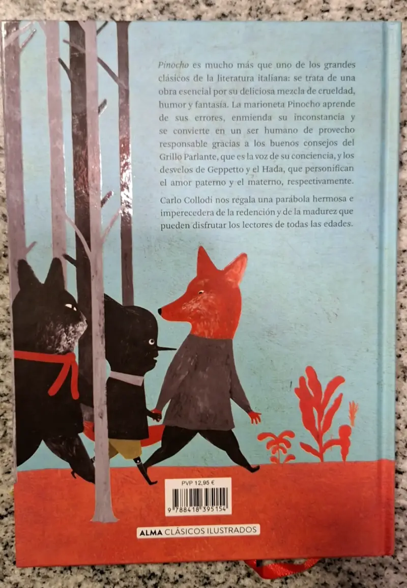 Libro Pinocho de Carlo Collodi Ilustrado - 2
