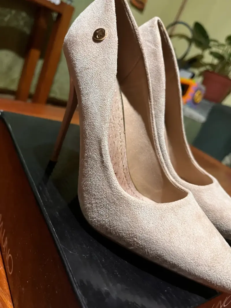 Zapatos de Tacón Alto Rosa Palo Vía Uno - 3