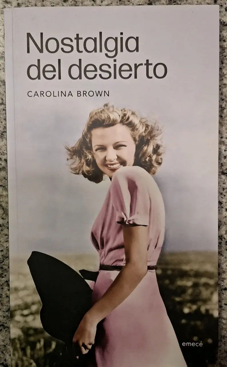 Libro Nostalgia del Desierto de Carolina Brown - 1