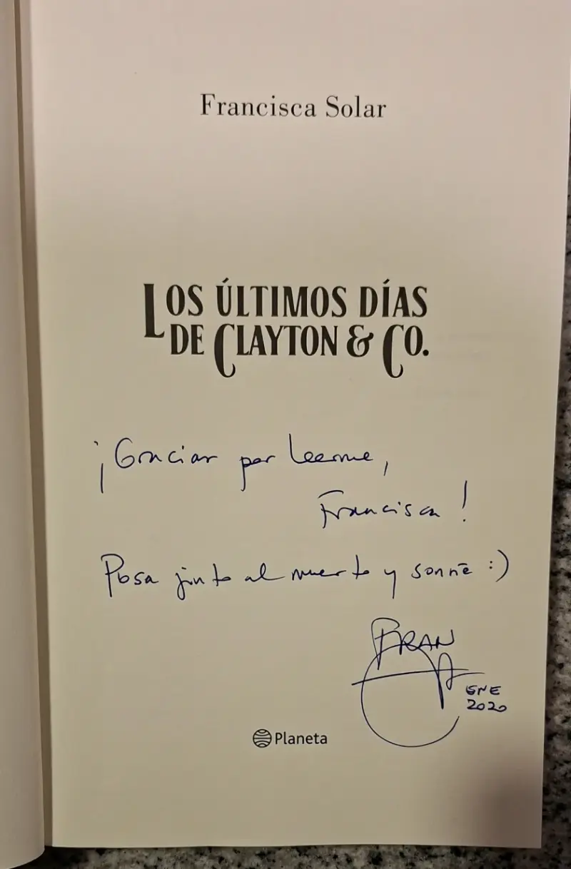 Los Últimos Días de Clayton & Co. de Francisc - 3