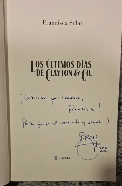 Los Últimos Días de Clayton & Co. de Francisc - miniatura 3