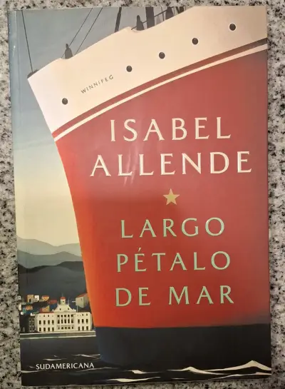 Libro 'Largo Pétalo de Mar' de Isabel Allende - miniatura 1