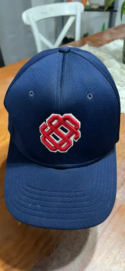 Gorra azul South Original con logo bordado - miniatura 1