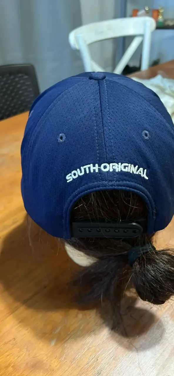 Gorra azul South Original con logo bordado - 3