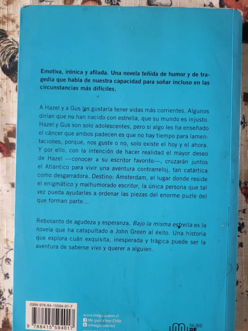 Libro 'Bajo la Misma Estrella' de John Green - 2