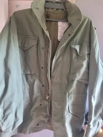 Chaqueta militar Alpha Industries verde oliva Usa - miniatura 1