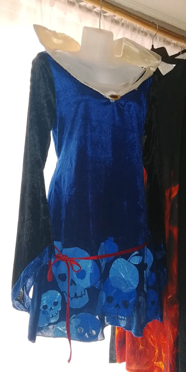 Disfraz de Reina Malvada Azul para Mujer - 2