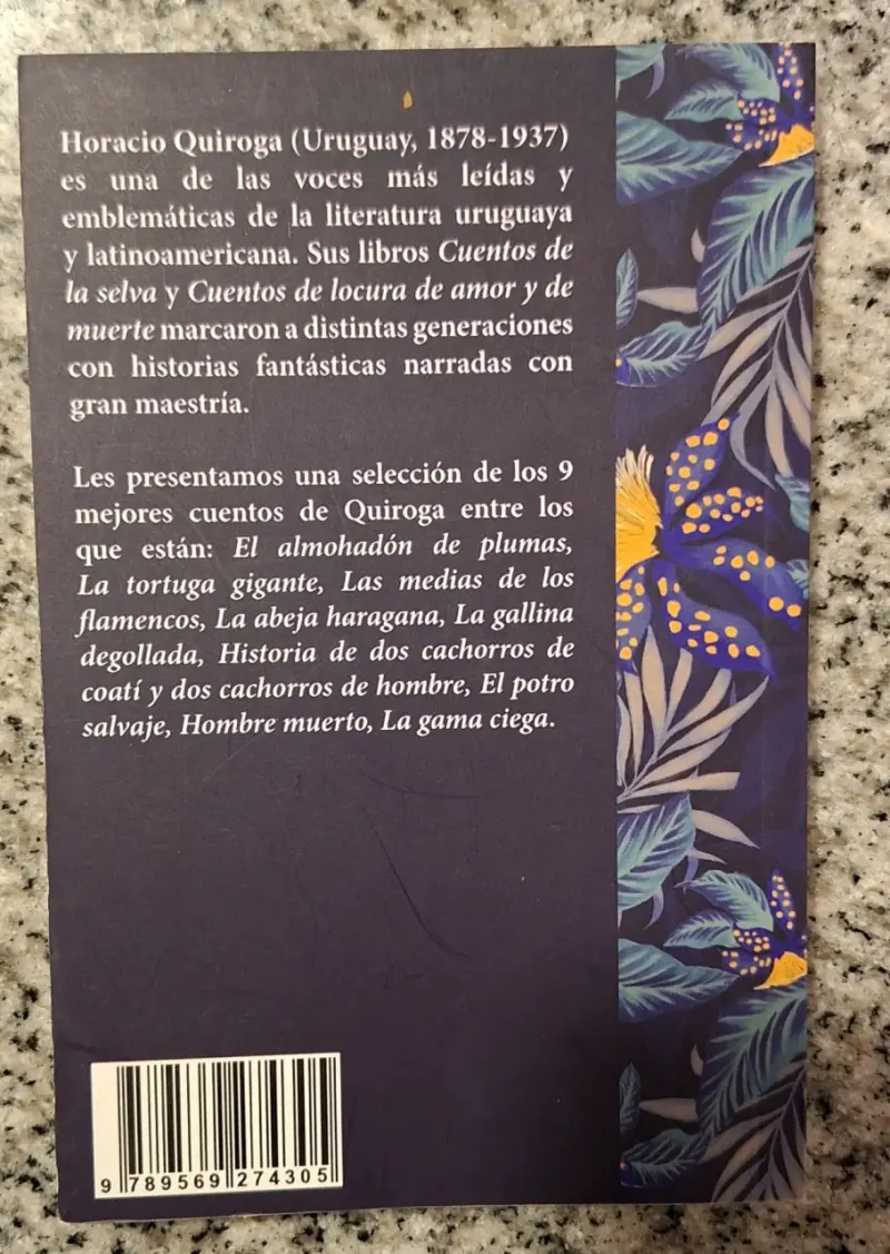 Libro 'Sus Mejores Cuentos' de Horacio Quiroga - 2