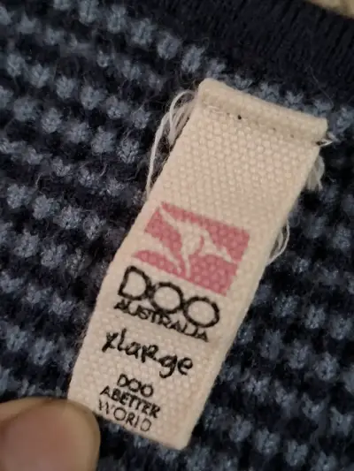 Polera manga larga a rayas azul Doo Australia - miniatura 2