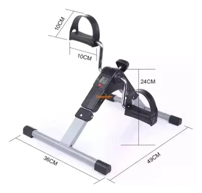Pedalera de ejercicio con pantalla LCD y resistencia ajustable - miniatura 3