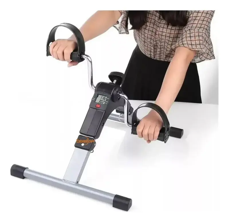 Pedalera de ejercicio con pantalla LCD y resistencia ajustable - 4