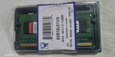 Memoria RAM Kingston 4GB DDR3 1600MHz - miniatura 1