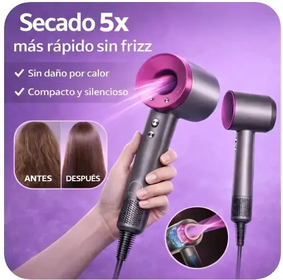 Set 3 cepillo alisador + 1 secador ultravioleta - 4