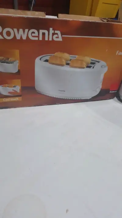Tostador eléctrico Rowenta blanco con ajuste de temperatura - miniatura 2
