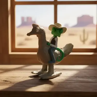 Figura De Accion De Rango Promo Burger King 2011 - miniatura 1