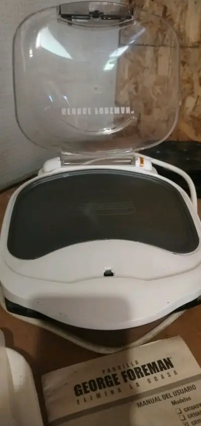 Parrilla eléctrica George Foreman antiadherente - miniatura 5