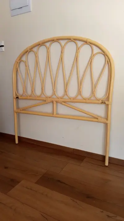Cabecera de cama de ratán Umbrale, 1,5 plazas - miniatura 1
