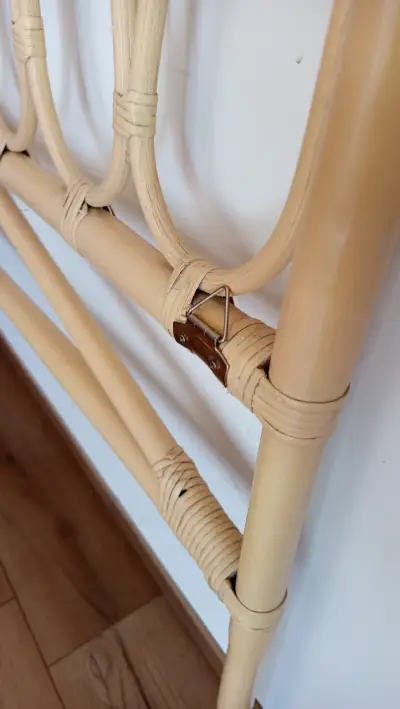 Cabecera de cama de ratán Umbrale, 1,5 plazas - miniatura 4