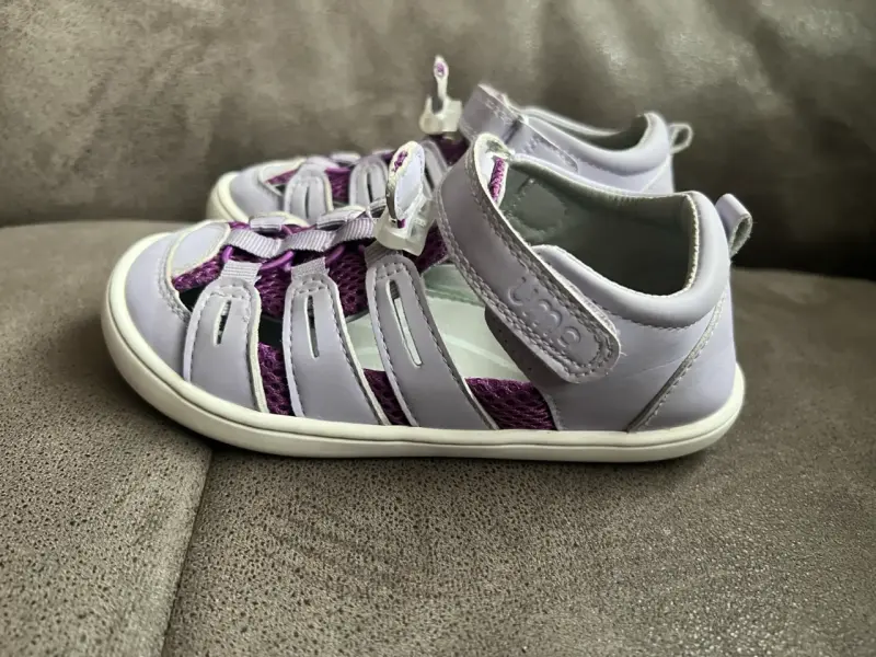 Sandalias de niña UMA ergonómicas color lila - 3
