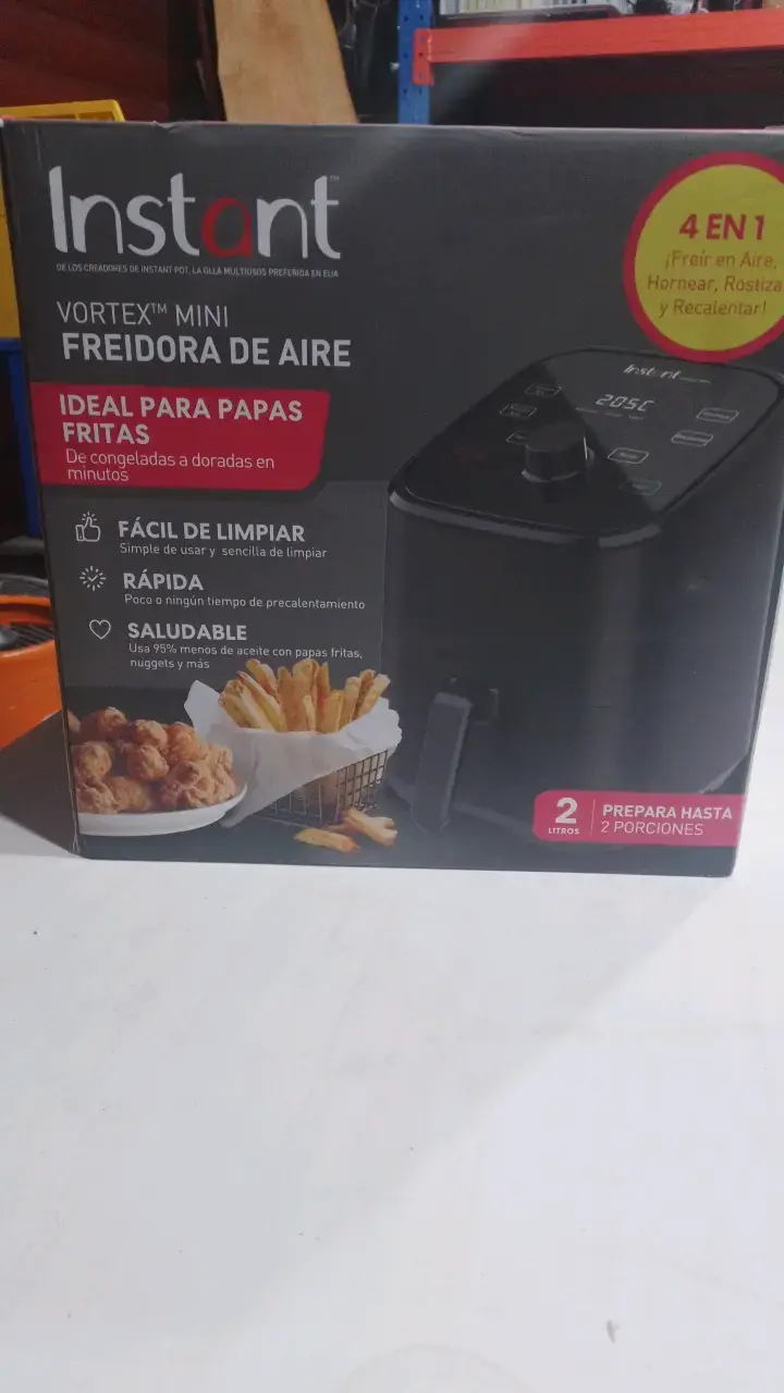 Freidora de Aire Instant Vortex Mini Negra - 2