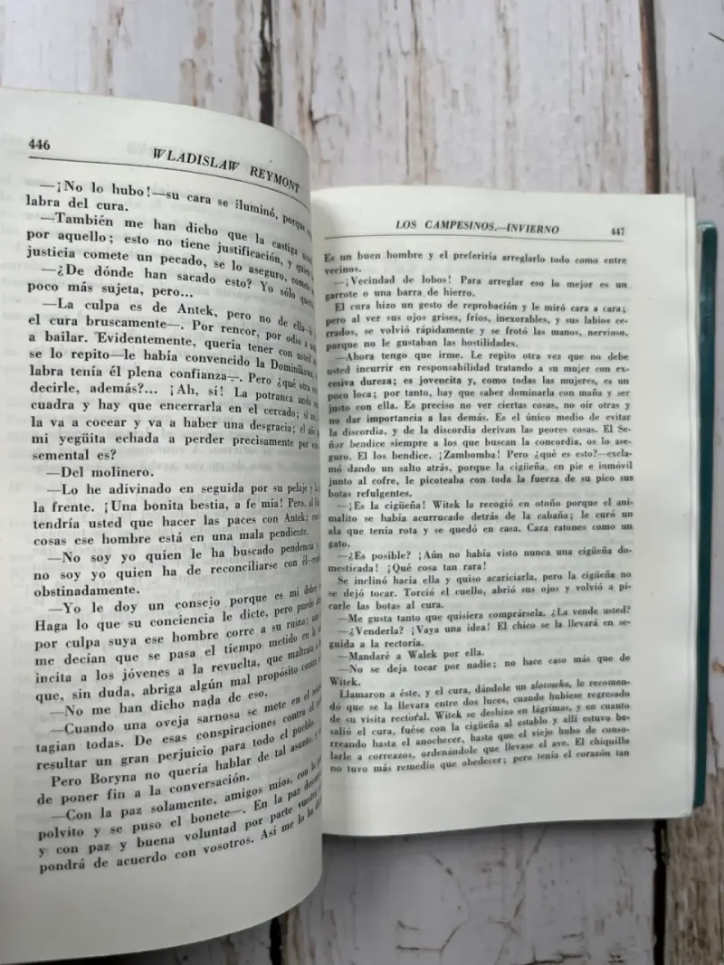 'Los Campesinos' de Wladislaw Reymont Ed. Aguilar - 5