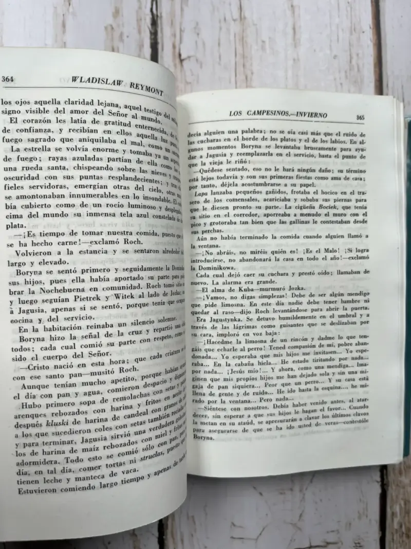 'Los Campesinos' de Wladislaw Reymont Ed. Aguilar - 6