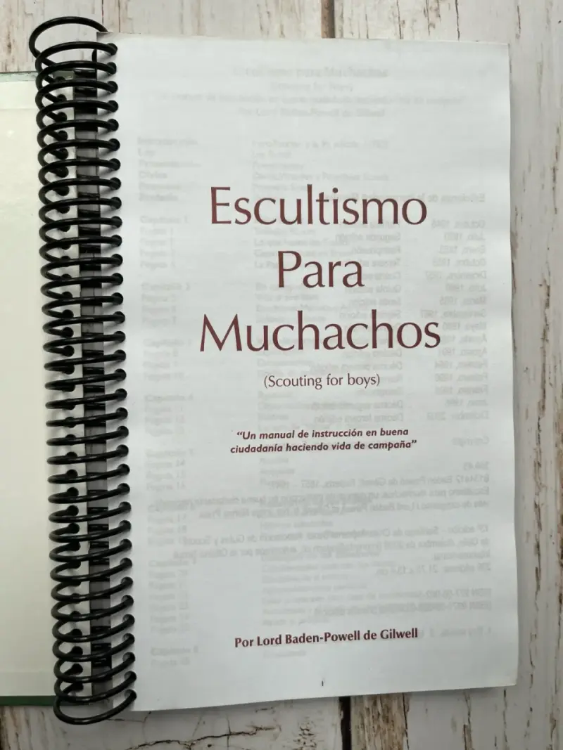Libro Escultismo para Muchachos de Baden Powell - 3