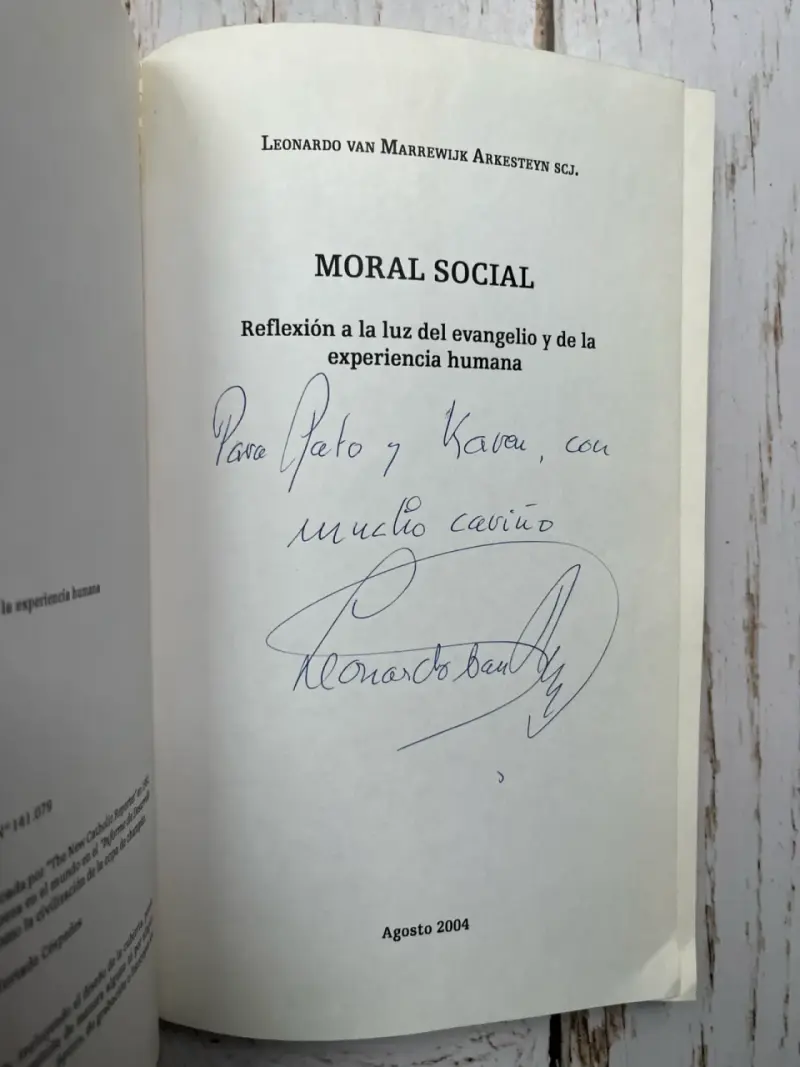 Libro Moral Social de Leonardo van Marrewijk - 4