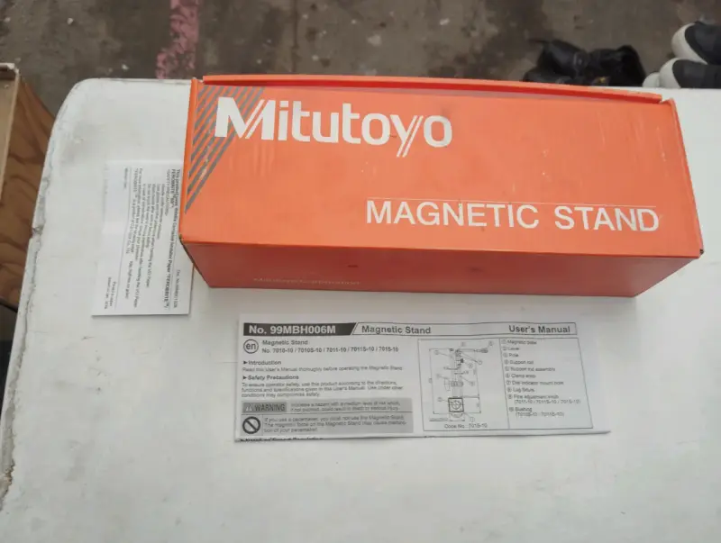 Soporte magnético Mitutoyo con ajuste fino - 6