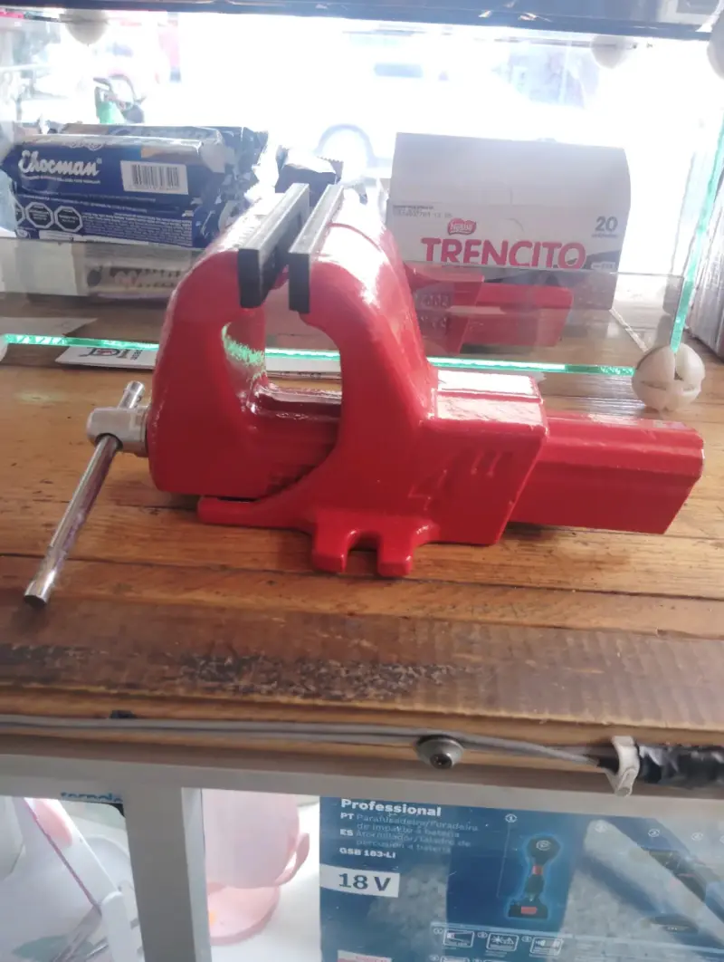 Torno de banco rojo Somar líder - 2