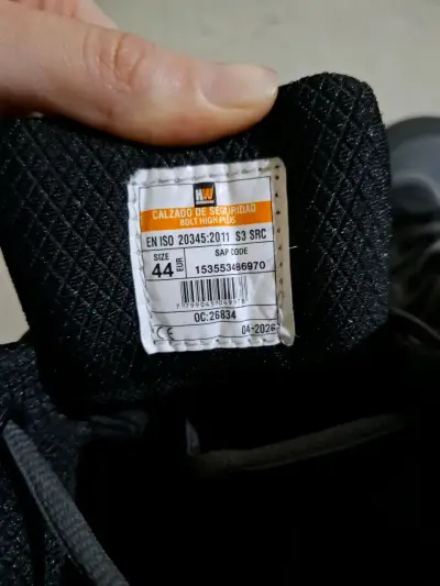 Botas de seguridad HW talla 44 - miniatura 4