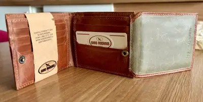 Billetera Massimo 812 Verde Olivo 100% cuero - miniatura 3