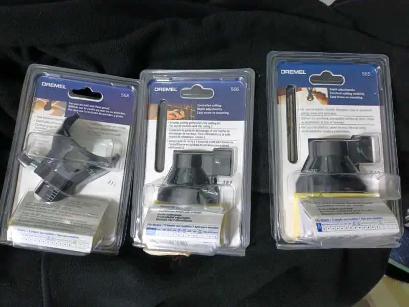 Kits aditamentos para Dremel 566, 568 y 565. - 2