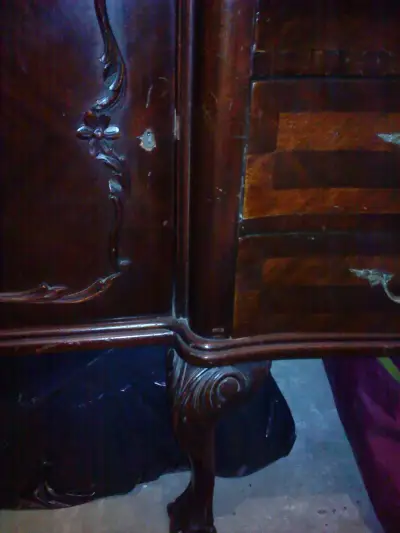 Comedor completo con 6 sillas más buffet estilo - miniatura 3