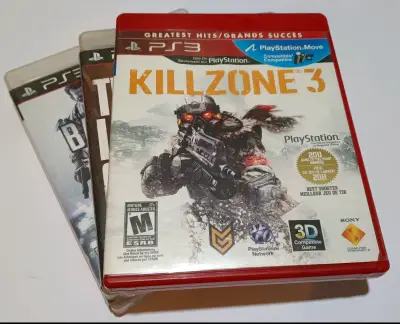 PS3 Killzone 3, Battlefield 4 y The Last Of Us - miniatura 1