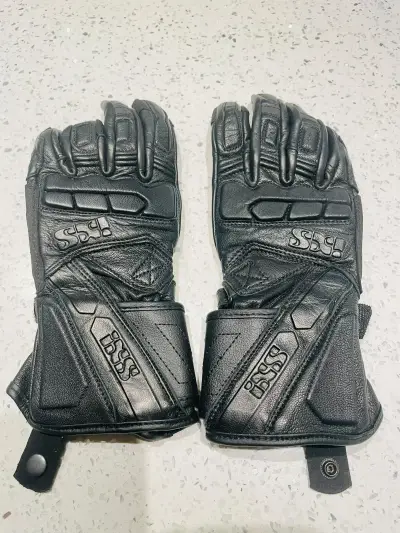 Guantes de moto de cuero mujer - miniatura 1