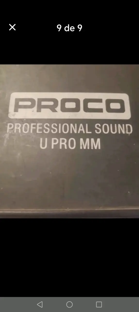 Sistema de sonido profesional Proco U Pro MM