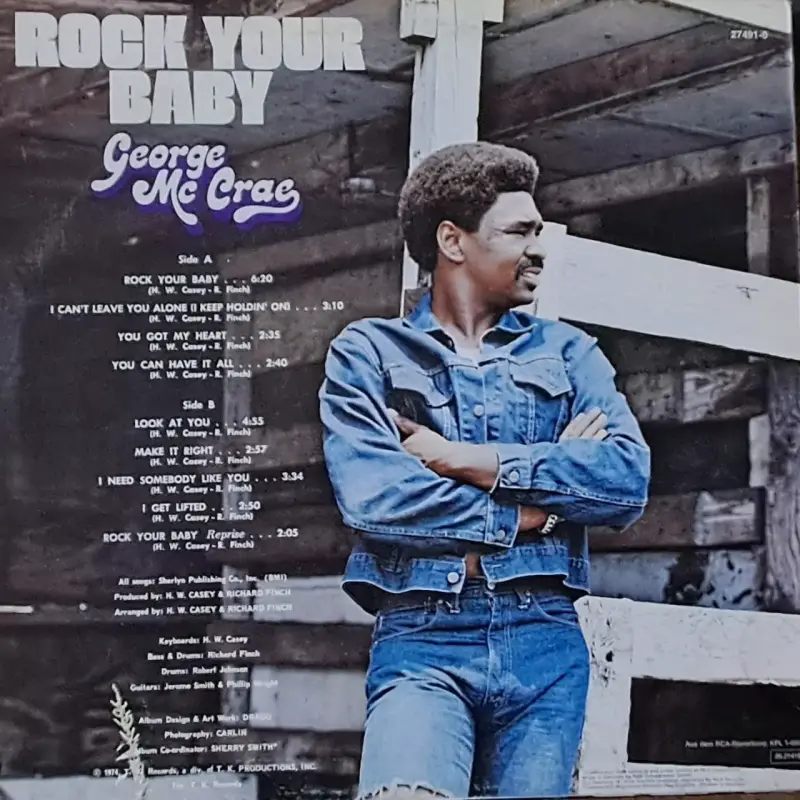 VINILO - GEORGE McCRAE - ROCK YOUR BABY - 2