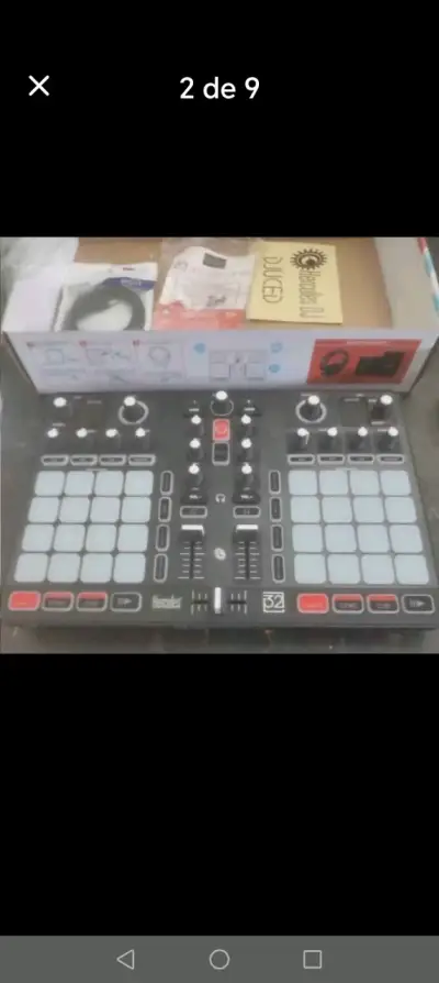 Controlador DJ Hercules P32 con Pads Luminosos - miniatura 3