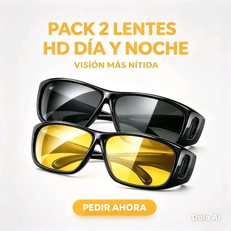 Pack de Lentes HD Vision Día y Noche - 4