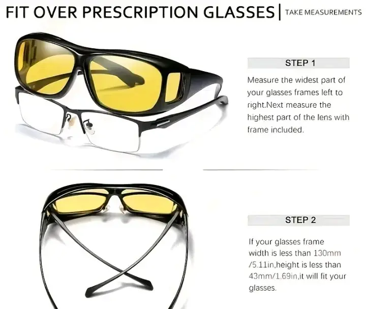 Pack de Lentes HD Vision Día y Noche - 5