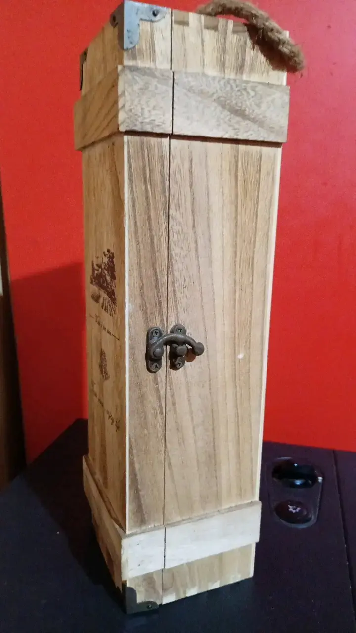 Caja de madera para botellas de vino - 3