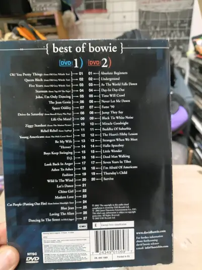 DVD Best of Bowie Edición Especial - miniatura 2