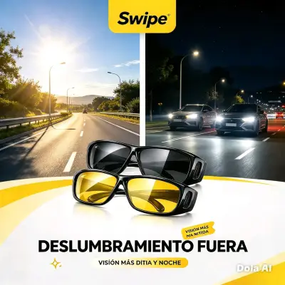 Gafas Antideslumbrantes Día y Noche Swipe - miniatura 1