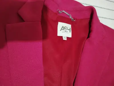 Blazer fucsia elegante para mujer ASH - miniatura 2