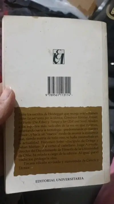 Filosofía, Ciencia y Técnica de Martin Heidegger - miniatura 3