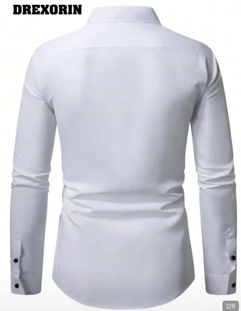 Camisa vaquera blanca y negra estilo western - 4